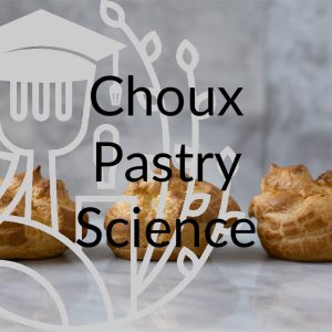 logo choux pastry science class